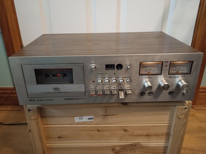 Akai GXC-710D stereo tape deck hifi audio cassete golden era