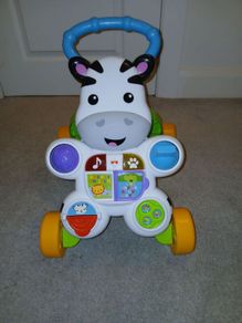 Fisher Price - Learn With Me Zebra Baby Walker