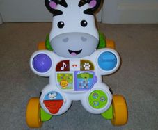 Fisher Price - Learn With Me Zebra Baby Walker