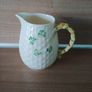 Vintage Belleek  Shamrock Jug 11m High Image 2