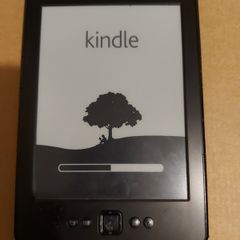 AMAZON KINDLE, Model D01100, Password Locked, in lovely leather protective case, in very good condition