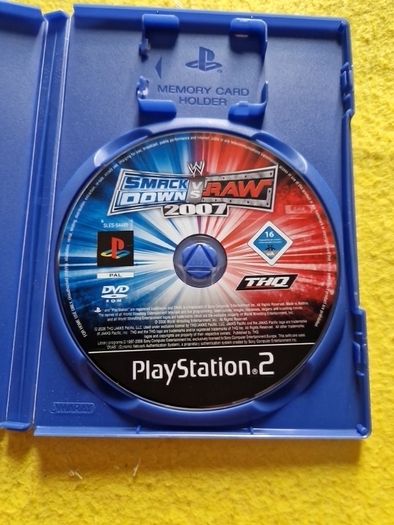 Smack Down vs. Raw 2007 PlayStation2 Ps2 games Original