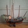 Scratch Built Folk Art Model Ship Image 4