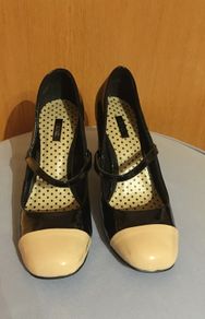 Vintage Style MARY JANE High Heel Patent Shoes 41