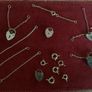 New 9ct Gold And Silver Padlocks.( Great Prices ) Even Have Rose Gold Swivel Clasps. Image 9