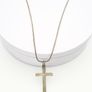 925 Silver Cross Necklace Image 5