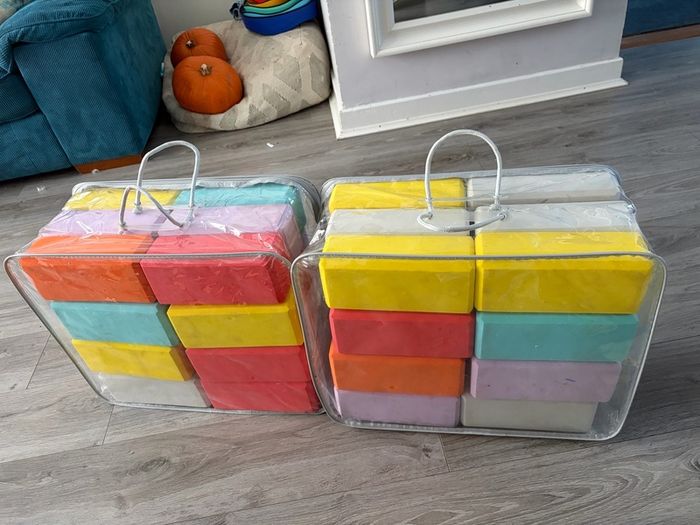 Soft building blocks