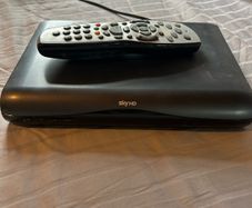 sky box and remote