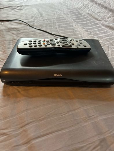 sky box and remote