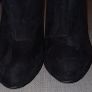 Size 6 Black & Gold ankle boots Image 5