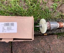 Armature and field coil