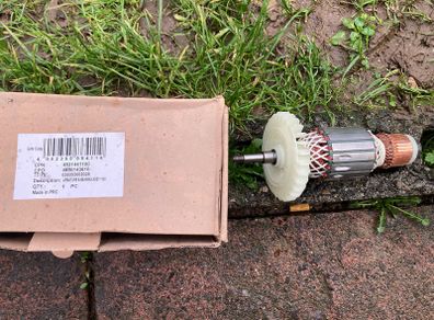 Armature and field coil