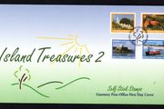 1998 Guernsey Island Treasures (2nd Series) Self-adhesive Commemorative Stamps First Day Cover (FDC)