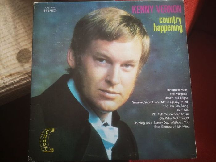 Kenny Vernon - Country Happening LP US Chart Orig