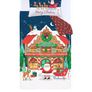 Catherine Lansfield Christmas Santas Workshop Duvet Set King Size Reversible Image 3