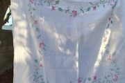 Small Vintage Tablecloth