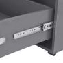 Coffee Table High Gloss Grey 100x100x35 cm Image 5