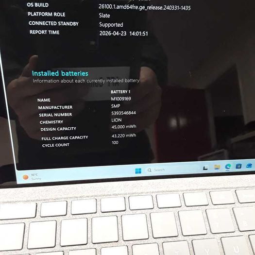 Microsoft Surface Pro 6 Intel Core i5-8350U | 8GB RAM | 128GB SSD