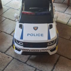 Kids Police Car Ride-On - Battery Powered