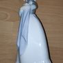 Vintage tall Nao Lladro figurine Girl holding puppy  H 25 cm Image 4