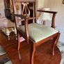 vintage mahogany table and chairs Image 2