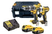 DeWalt DCK266P2 18V 2 x 5.0Ah XR Brushless Combi and Impact Kit