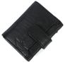 Genuine Leather Pop-Up Card Holder Wallet RFID Blocking Slim Credit Card Case Image 7