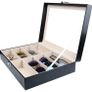 Brand New Tebery Glasses Box for 8 Glasses, with Glass Display Window Image 2