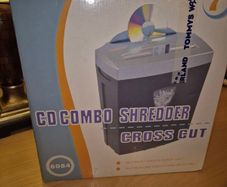 CD Combo Cross Cut Shredder