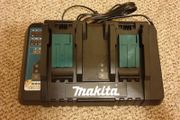 makita double fast charger