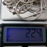 Vintage 925 Sterling Silver Multi Strand 5 Layer Bead Ball Chain Necklace 22.4g L-18" Image 9