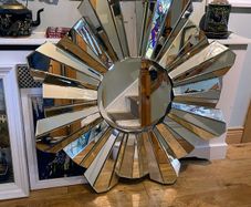 Large Sunburst Mirror