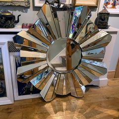 Large Sunburst Mirror