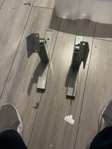 Murphy bed hinges