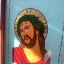 Hand painted Jesus icon Image 3