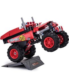 Magnetic Pullback Crazy Truck 213 PCS Building Block Toy