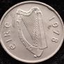 [#2121] - Ireland 1978 | RIM ERROR | Irish 5p | Five Pence | Bull | KM.22 Image 2