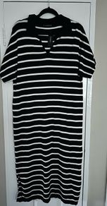 Striped maxi dress