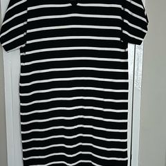 Striped maxi dress