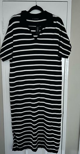 Striped maxi dress