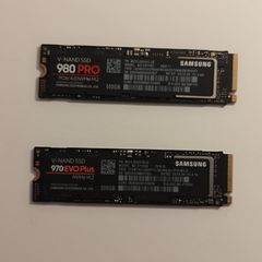 2x Samsung 500GB NVMe SSD Bundle