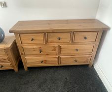 Solid Oak Chest of Drawers