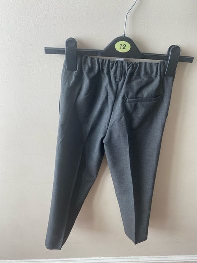 Dunnes grey trousers (as new) age 6-7