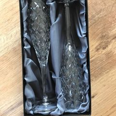 Paul Costello Living Champagne Flutes x 2