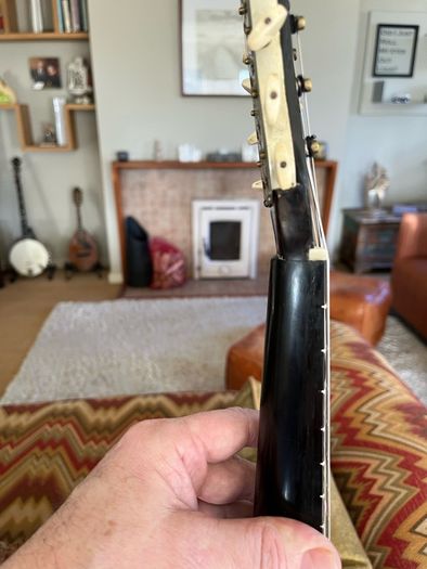 Restored 1898 Alfonso Abatte Mandolin Bowlback
