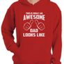 Awesome Dad Hoodie Image 5