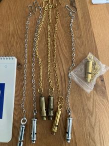 Vintage Police Whistles
