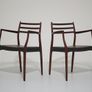 Vintage Danish Mahogany Carver Armchair Model 62 by Niels Otto Moller, 1960s Image 5