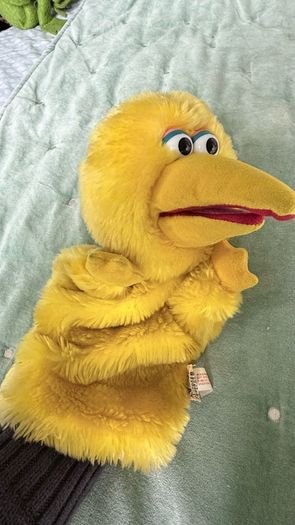 Sesame Street Big Bird and Muppets Kermit