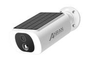2K Solar Security Cameras Wireless Outdoor/Indoor, Integrated Solar Panel, Battery Camera, Color Night Vision, Spotlight Camera, 2-Way Talk, PIR Motion Detection, Alerts, Work with Alexa, C3